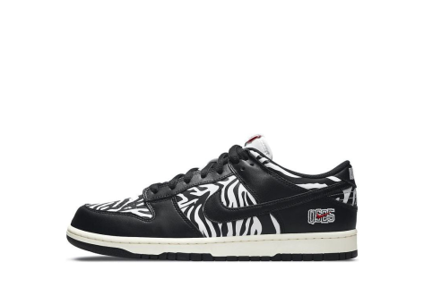 Nike Quartersnacks x Dunk Low SB Zebra (DM3510-001) schwarz