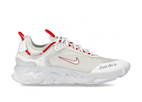 Nike React Live white-white-university red-noble green (DQ0795-100) weiss