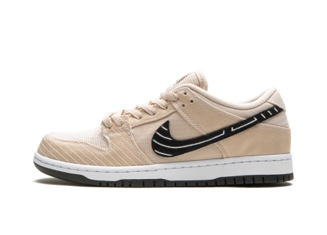 Nike Albino & Preto x Nike SB Dunk Low Fossil (FD2627-200) pink