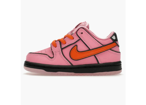 Nike The Powerpuff Girls Dunk Low TD Blossom SB (FZ3352-600) pink