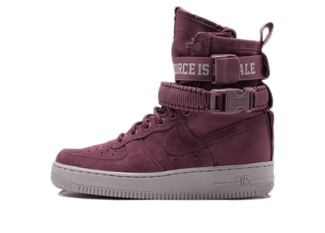 Nike SF Air Force 1 Vintage Wine womens High Is Female (AJ1700-600) lila