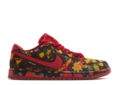 Nike The Wizard of Oz x Nike SB Dunk Low Poppy Field (FZ1291-600) rot