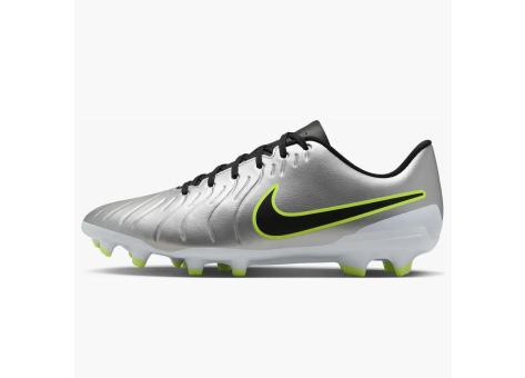 Nike Tiempo Legend 10 Club MG Metallic Silver Volt (DV4344-001) silber