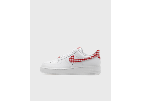  Nike AIR Force 1 '07 White/RED DZ2784 101 Women's Size 8