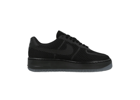 Nike Wmns Air Force 1 Low Upstep BR (833123-001) schwarz