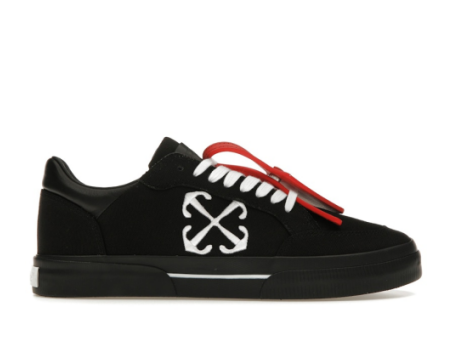 Off-White New Low Vulcanized (OMIA293S24FAB0011001) schwarz