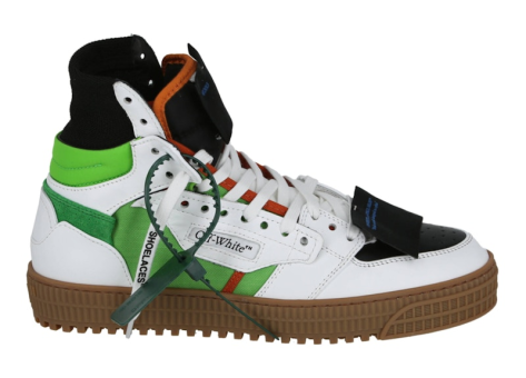 Off-White Off Court 3.0 High Top Green (IA065F23 LEA002 5501 10066) weiss
