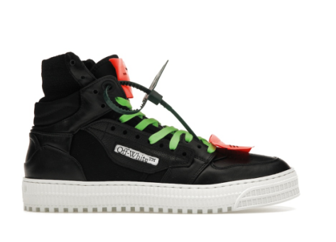 Off-White Off Court 3.0 Neon Green (OMIA065S22LEA0031010) schwarz