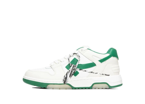 Off-White Out Of Office Low (OMIA189R21LEA0010155) weiss