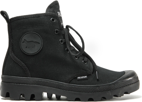 Palladium Pallabrousse x Kitsune (78454-001-M) schwarz