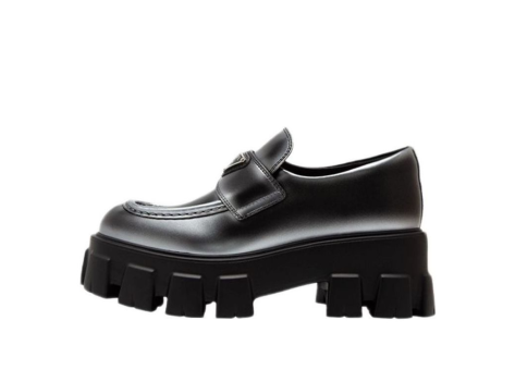 Prada Monolith Brushed Leather Loafers Spray (1D649M_3LMH_F0I89_F_B055) schwarz