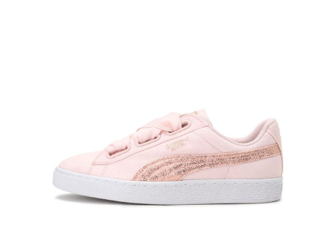 PUMA Basket Heart Canvas (366495 02) pink