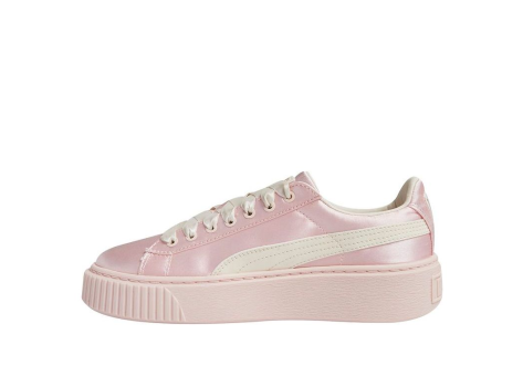 PUMA Basket Platform Tween (365133-04) pink