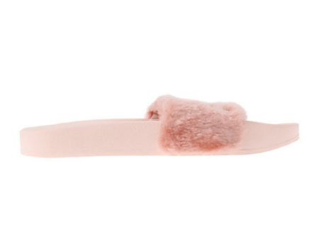 PUMA Fur Leadcat Slide (362266 04) pink