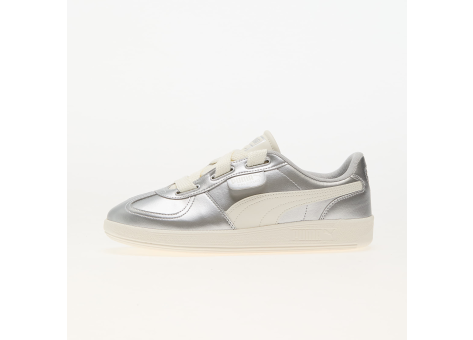 PUMA Palermo Wide Lace Metallic Puma Silver (40233101) grau