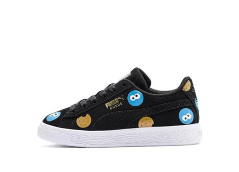 PUMA Sesame Street 50 Suede Badge Ps (370342-01) schwarz