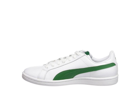 PUMA Smash Leather Green (356722-25) weiss