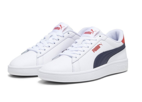 PUMA Smash 3.0 L Jr (392031/012) weiss