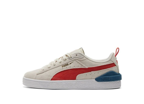 PUMA Suede Bloc Pristine Cherry Tomato (381183-05) beige