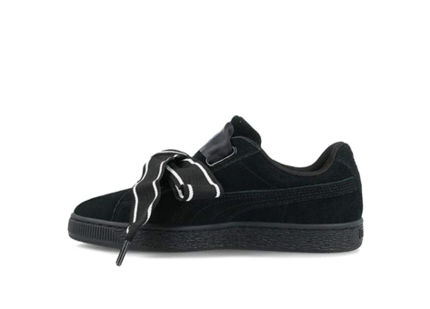 PUMA Suede Heart Satin NEW AUTHENTIC (364084-01) schwarz