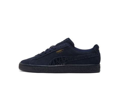 PUMA Suede Mono Deboss Dark Blue (384688-02) schwarz