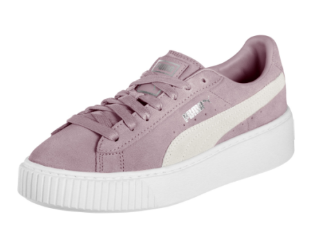 PUMA Suede Platform (362223-11) pink