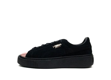 PUMA Suede Platform Rose Gold (366382 01) schwarz