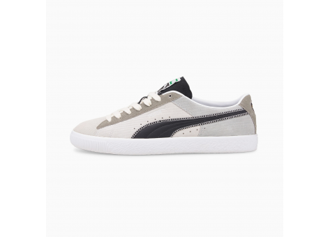 PUMA Suede VTG Sneakers mit Colorblocking (383780_02) weiss