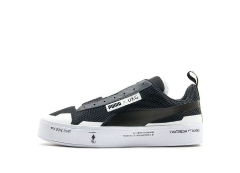 PUMA UEG x Court Play Slip On Gravity Resistance (361637-01) schwarz