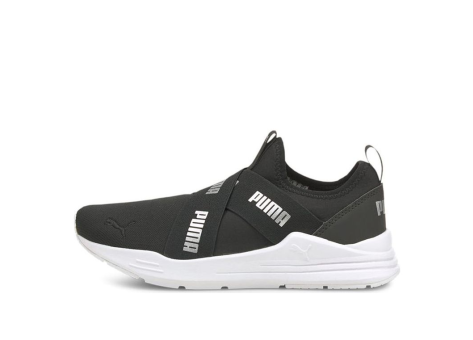 PUMA Wired Run Slip On Silver (382299-01) schwarz