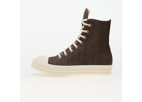 Rick Owens DRKSHDW Denim Shoes Dark Dust Milk (DU02D2800 DKRAW 7811) weiss