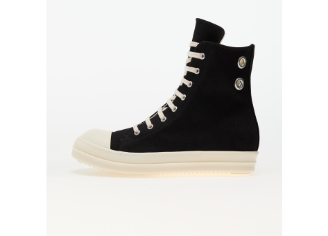 Rick Owens DRKSHDW Denim Shoes Milk (DU02D2800 DOES1 911) schwarz