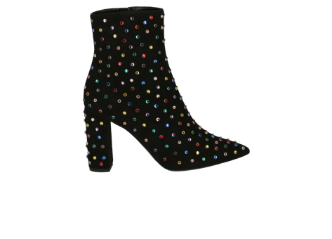 Saint Laurent Betty Embellished Ankle (515654C20001000) schwarz
