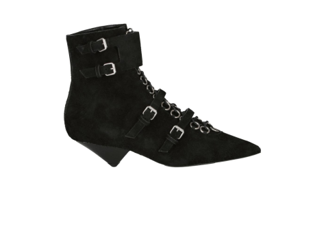 Saint Laurent Blaze Suede Ankle (513599EX7701000) schwarz