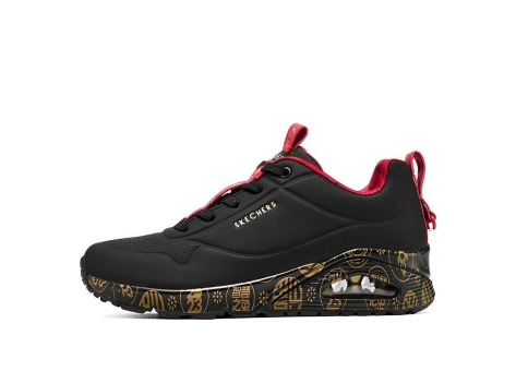 SKECHERS 2023 Year of the Rabbit Uno Celebrat Airy Athletic (896164-BKRD) schwarz