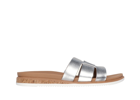 SKECHERS BOBS Desert Kiss Low Peak Look (114707-SIL) silber