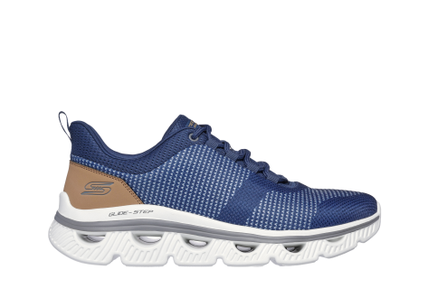 Skechers BOBS Sport Arc Waves Slick Move Shoes (118186-NVY) blau