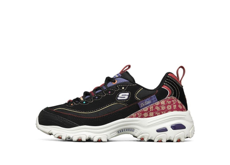 SKECHERS D lites Low Top Running (66666348-BKMT) schwarz