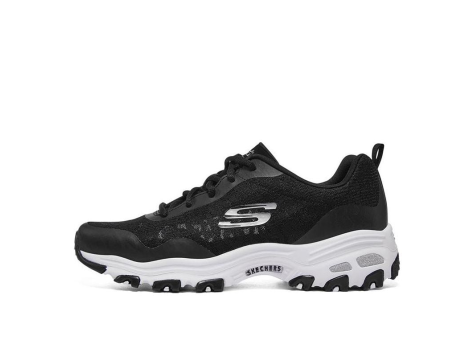 SKECHERS DLites 1.0 low Dad (896027-BKW) schwarz