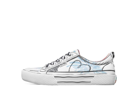 SKECHERS Dr. Seuss x Bobs B Wilder Low Casual (113594-WMLT) weiss