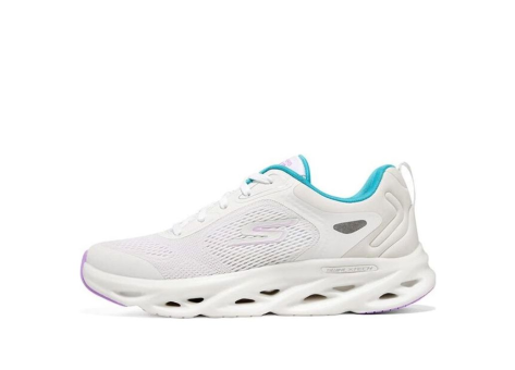 SKECHERS GO RUN Swirl Tech Blue (129496-WBL) weiss