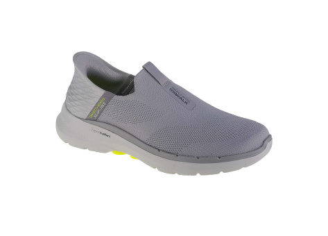 SKECHERS Slip Ins Go Walk 6 Grey Easy On (216278-GRY) grau