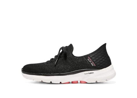SKECHERS Go Walk 6 Lace Up (124568-BKHP) schwarz