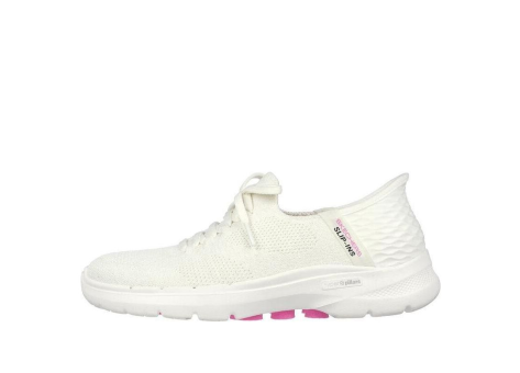 SKECHERS Go Walk 6 Lace Up Off (124568-OFWT) weiss