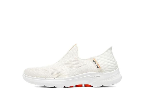 SKECHERS Go Walk 6 Slip In Fabulous View Off (124569-OFWT) weiss