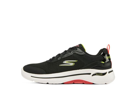 SKECHERS Go Walk Arch Fit Ocean Hori Multicolor (124859-BKMT) schwarz