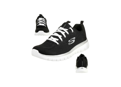 SKECHERS Graceful Get Connected (12615W-BKW) schwarz