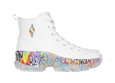 SKECHERS Jen Stark HI Ryze See Thru Drip Shoes (177963-WMLT) weiss