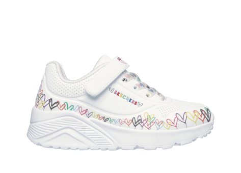 SKECHERS UNO Lite HEART CRAZE (314091L-WMLT) weiss