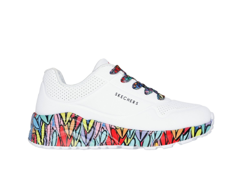 SKECHERS UNO Lite Subtle Love (314088L-WMLT) weiss